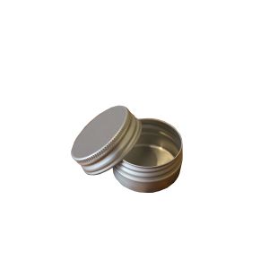 15 ml aluminum jar with lid