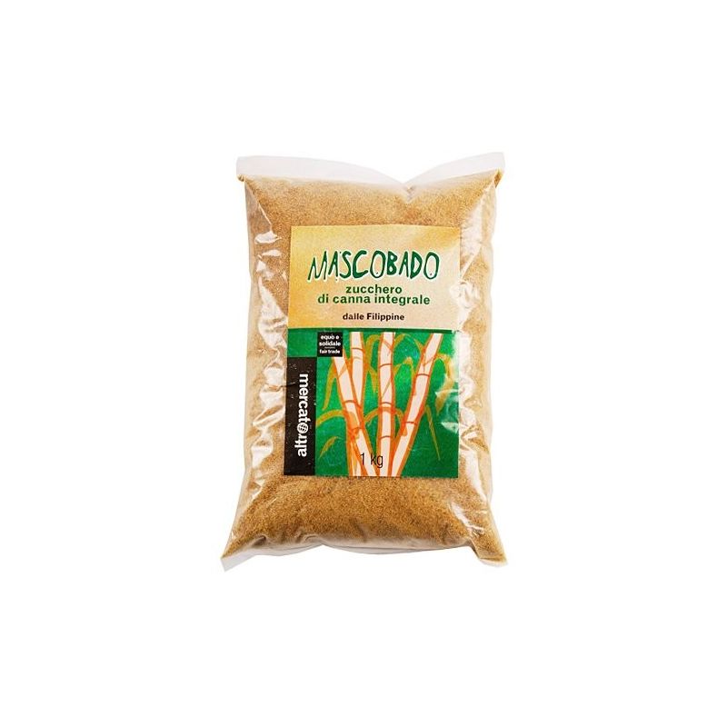 Zucchero integrale di canna mascobado