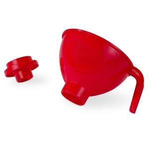 Spezial-Trichter aus Kunststoff mit Reduzierstück für Gläser