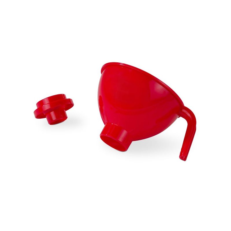 Spezial-Trichter aus Kunststoff mit Reduzierstück für Gläser