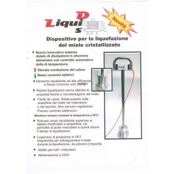 Liquidis - gerät zur verflüssigung von kristallisiertem honig