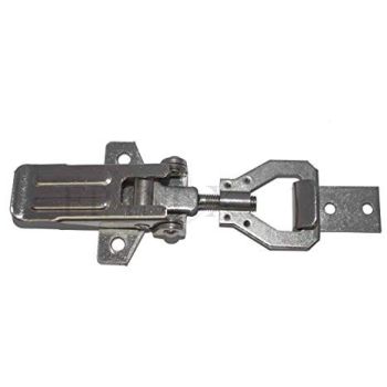 Galvanized steel adjustable lever lock for beehives