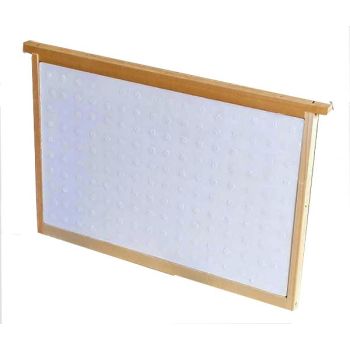 Membrane en polystyrène haute densité montée dans un cadre d'emboîtement d. b.