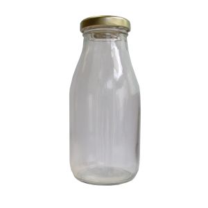Milk glass bottle 500 ml with twist off cap t43