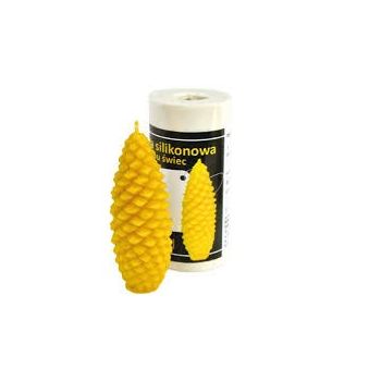 Molde de silicona para velas con piña