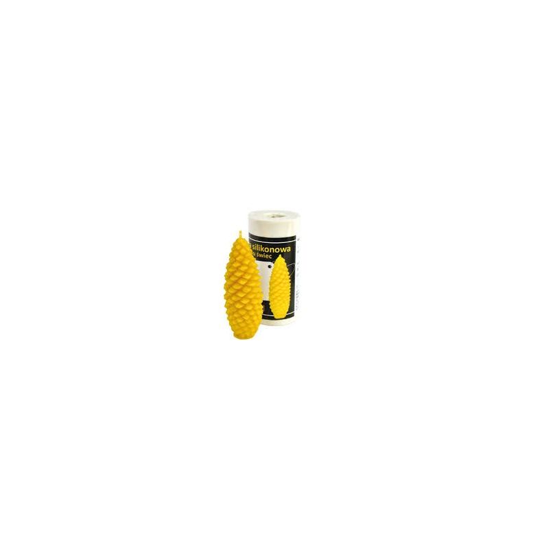 Moule à bougie en silicone avec pomme de pin Moule à bougie en silicone avec pomme de pin