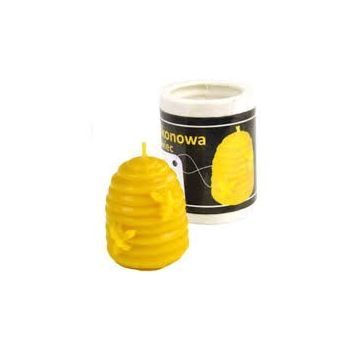 Moule en silicone pour bougie avec poing
