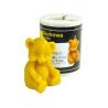 Silicone mold for candle with sitting bear