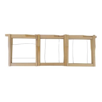 Dadant-Blatt-Hoffman-Zinkenrahmen, selbstabstandhaltend, 1/3 Honigraum