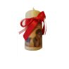 Candle 13 cm with printed angel