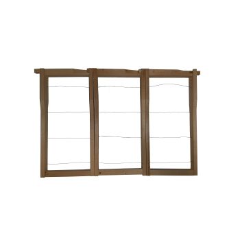 Dadant-Blatt-Hoffman-Zinkenrahmen, selbstabstandhaltend, 1/3 Brutraum