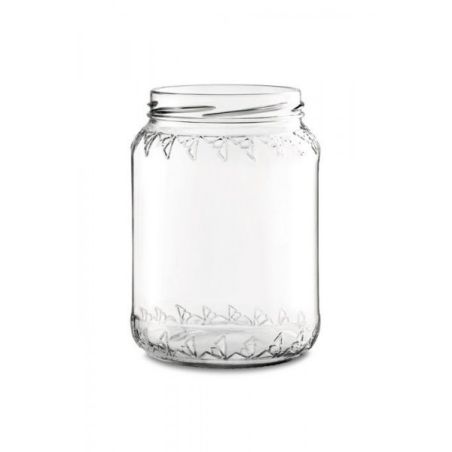 Vaso in vetro per  miele 1000 g con capsula twist-off t82