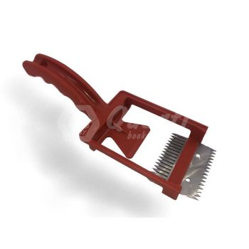 Plastic speed uncapping fork