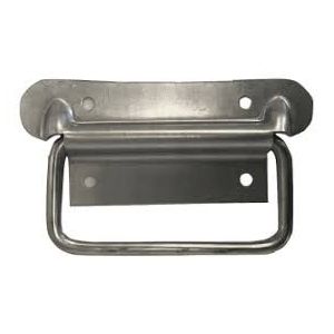 Schwere verzinkte Griff mit Platte für Bienenbeuten – Schrauben inklusive