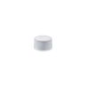 Flacon rond en verre jaune de 15 ml et capsule avec sécurité