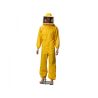 Beekeeper jumpsuit with square veil and zipper
