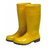 Yellow boot for beekeeping or garden in pvc