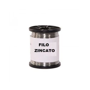 Alambre galvanizado en bobina 500 g diámetro 0,40 mm
