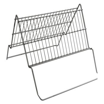 Stainless steel double lectern for uncapping