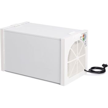 Rectangular plastic food dryer with 5 drawers