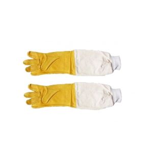 Kids leather gloves for beekeeping