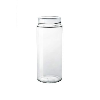 ERGO 580 TO70 HIGH GLASS JAR - 580 ml with CAPSULE DEEP H18 T70