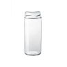 Ergo 580 to70 high glass jar - 580 ml with capsule deep h18 t70