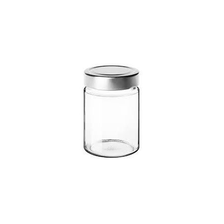 Ergo 314 to70 tall glass jar - 314 ml with capsule deep h18 t70