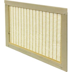 Königinnenabsperrgitter als Trennplatte aus Kunststoff – Dadant-Blatt-Beute