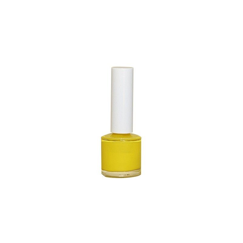 Gelbe flasche mit königinnenzeichenstift Gelbe flasche mit königinnenzeichenstift
