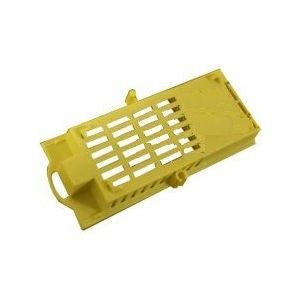 Cage for inserting and transporting queens with double exit
