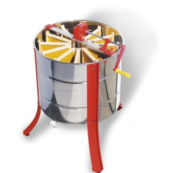 Extractor de miel radial manual para 12 cuadros de lucioperca