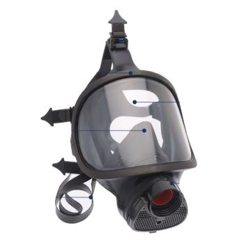 Professional FULL FACE MASK RESPIRATOR (FILTER NOT INCLUDED)