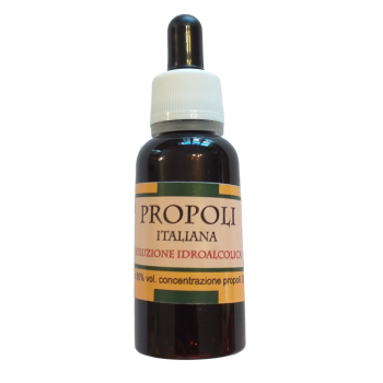 Solution hydroalcoolique de propolis italienne