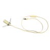 Wire lamp holder with switch - socket for e14 bulb