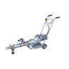 Fixed speed screw honey pump, stainless steel trolley, three-phase