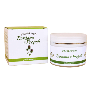 Burdock and propolis face cream