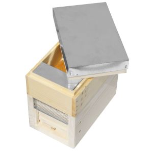 Arnietta fecondazione regine in legno tipo apidea nido con nutritore