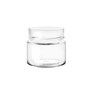 Vaso in vetro ergo 106 to70 alto - 106 ml  con capsula deep h18 t70