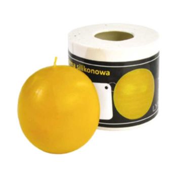 Moule à bougie en silicone avec petite boule