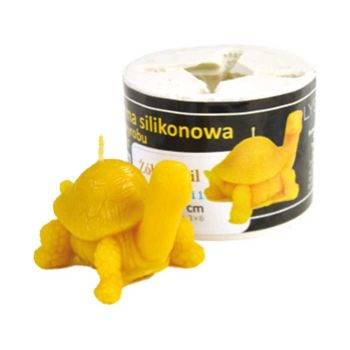 Moule à bougie en silicone avec tortue