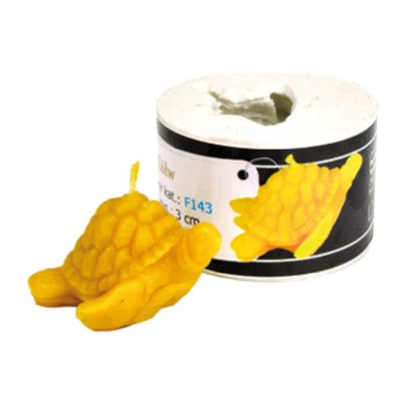 Silikon-kerzenform mit meeresschildkröte