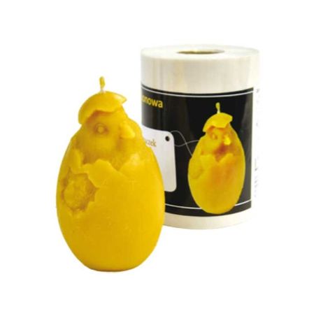 Molde de silicona para vela de huevo y pollito