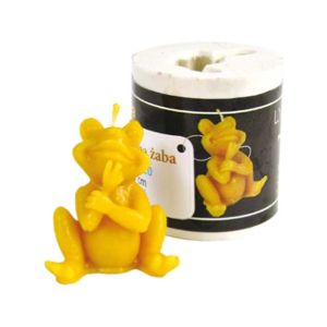 Silicone mold for candle with thoughtful frog