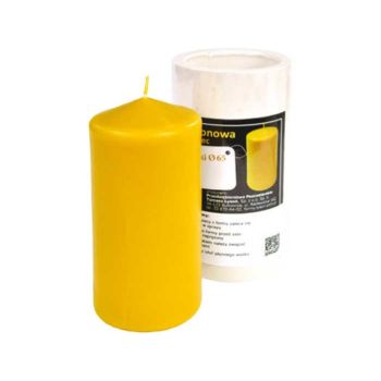 Silicone MOLD for candle with SMOOTH CYLINDER WITH THIN DOME