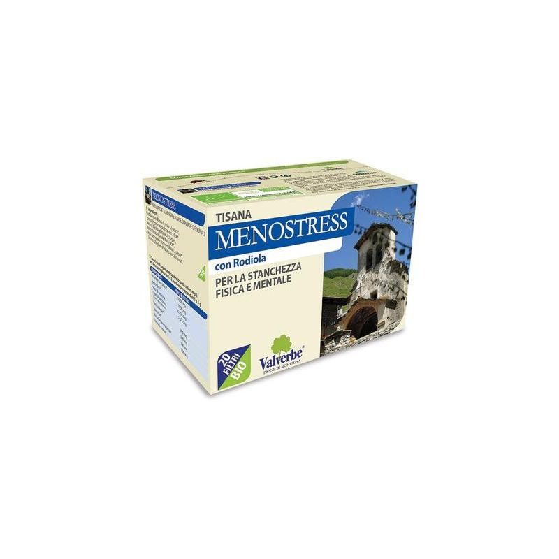 Menostress herbal tea with rhodiola - bio valverbe Menostress herbal tea with rhodiola - bio valverbe