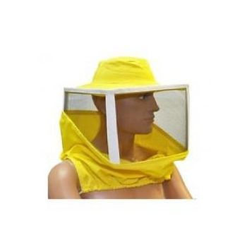 Quadratische hutmaske mit unterarmgummis