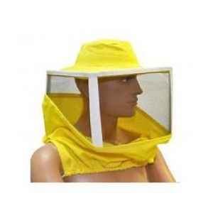 Masque pour l'apiculture avec chapeau carré