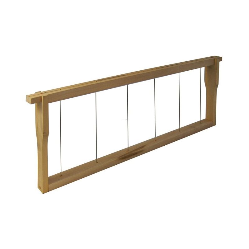 Dadant-Blatt-Honigraumrahmen mit Hoffman-Zinken, selbstabstandhaltend