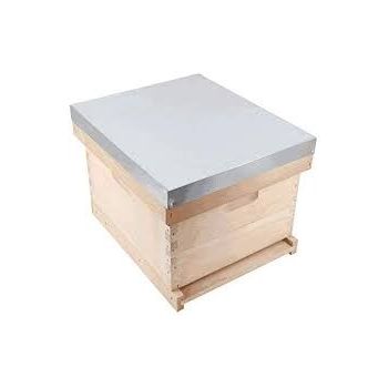LANGSTROTH HIVE 10 HONEYCOMB FIXED BOTTOM with 10 FRAMES